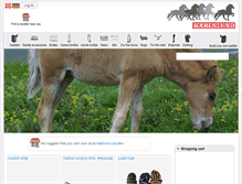 Tablet Screenshot of karlslundriding.com